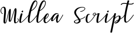 Millea Script Font