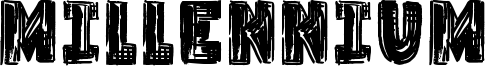 Millennium Font