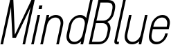 MindBlue_italic_demo.otf