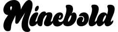 Minebold Font
