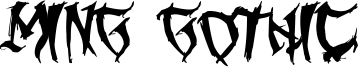 Ming Gothic Font