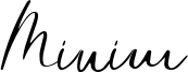 Minim Font