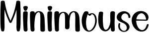 Minimouse Font