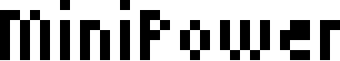 MiniPower Font