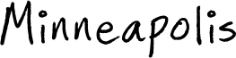 Minneapolis Font