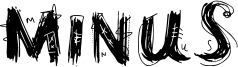 Minus Font