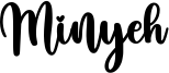 Minyeh Font