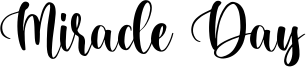 Miracle Day Font