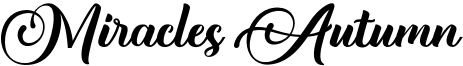 Miracles Autumn Font