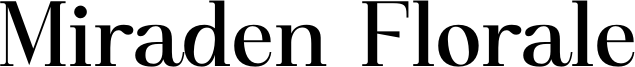 Miraden Florale Font