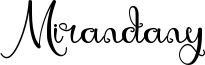 Mirandany Font