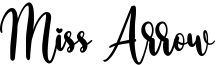 Miss Arrow Font