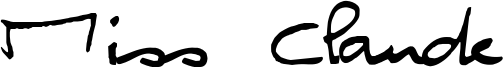 Miss Claude Font