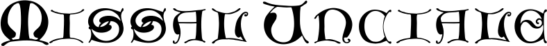 Missal Unciale Font