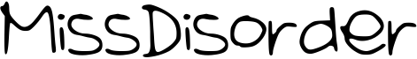 MissDisorder Font