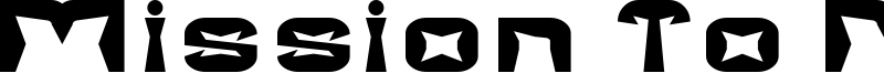 Mission To Mars Font
