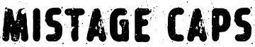 Mistage Caps Font
