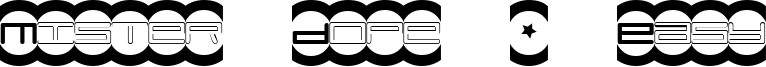 Mister Dope + Easy Font