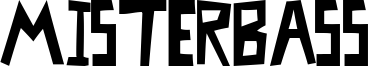 MisterBass Font