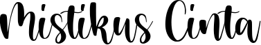 Mistikus Cinta Font