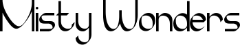 Misty Wonders Font