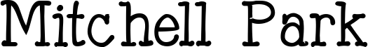 Mitchell Park Font