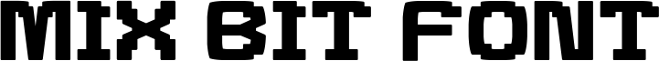 Mix Bit Font Font