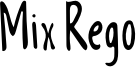 Mix Rego Font