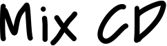 Mix CD Font