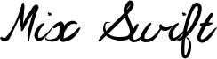Mix Swift Font