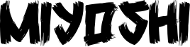 Miyoshi Font