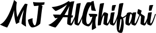 MJ AlGhifari Font