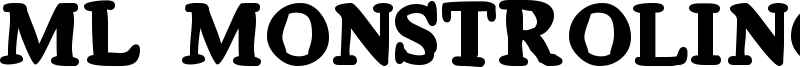 ML Monstrolino Font