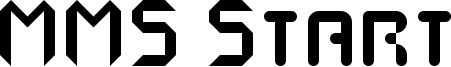 MMS Start Font
