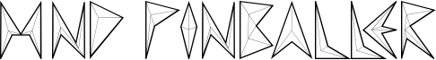 MND Pinballer Font