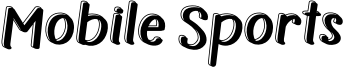 Mobile Sports Font