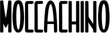 Moccachino Font