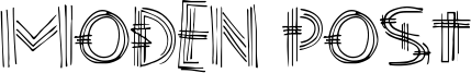 Moden Post Font