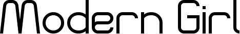 Modern Girl Font