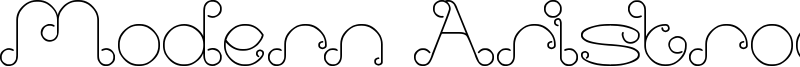 Modern Aristrocrat Font