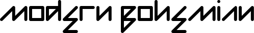 Modern Bohemian Font