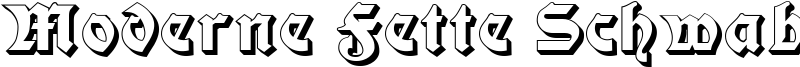 Moderne 3D Schwabacher.ttf