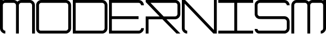 Modernism Font