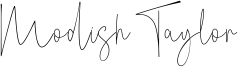 Modish Taylor Font
