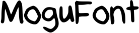 MoguFont Font