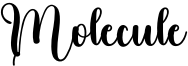 Molecule Font