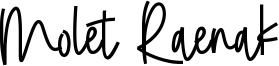 Molet Raenak Font