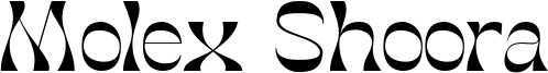 Molex Shoora Font