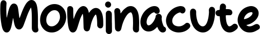Mominacute Font