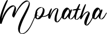 Monatha Font